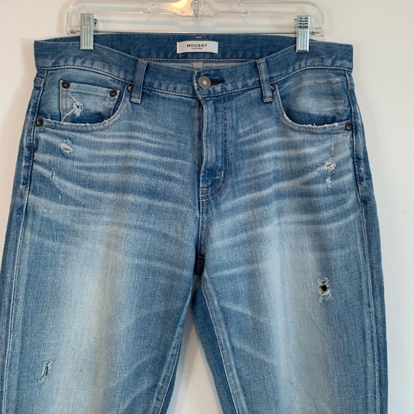 Moussy Vintage Distressed Skinny Jeans Japanese - Picture 6 of 10